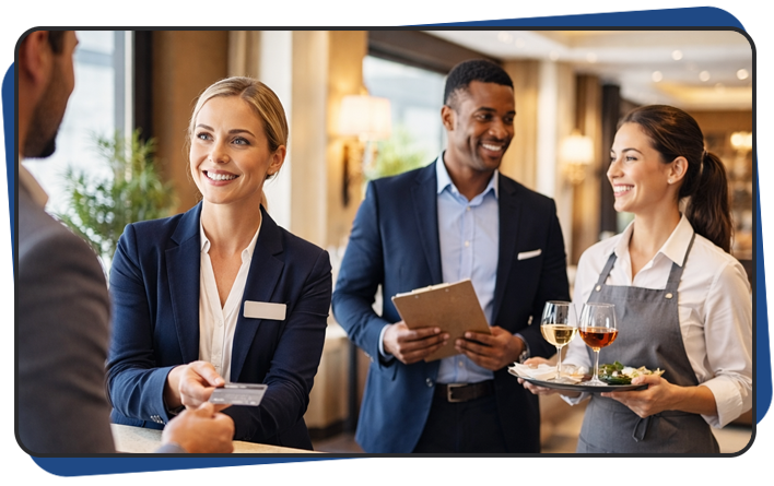 Hospitality Practice Area Hero Shot | Hospitality | The Recruiting Squad